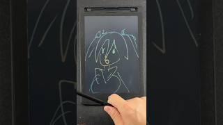 Drawing an electronic memo for Miku Hatsune miku drawing ガッチュー [upl. by Howe]