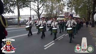 Castlederg Young Loyalists FB 14  Metropolitan Province Circuit No7 Remembrance Parade 091124 [upl. by Alomeda903]