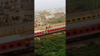 Train shorts video Indian local viral video [upl. by Ahsemit]