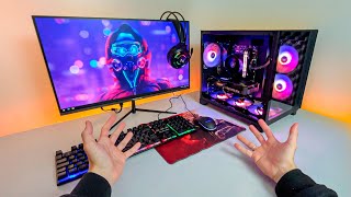 PC GAMER COMPLETO CUSTO BENEFÍCIO QUE MONTEI PRA RODAR TUDO [upl. by Ahserak]