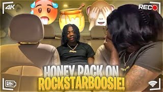 EXTREME HONEY PACK PRANK ON ROCKSTAR BOOSIE🍯😱 HE GOT IN THE BACKSEAT [upl. by Arorua]