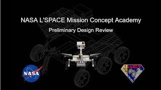 NASA LSPACE Mission Concept Academy Preliminary Design Review  Summer 2020 Team 42 [upl. by Darn]