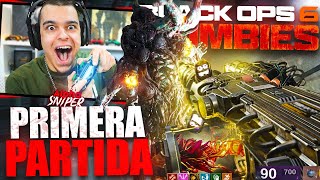 Mi PRIMERA PARTIDA EN CALL OF DUTY BLACK OPS 6 ZOMBIES [upl. by Atenik]