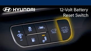 How To Use The Battery Reset Switch  Hyundai [upl. by Vig]