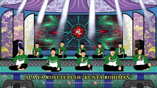 Kunta Rohiman  اَلاَ ياَ رَسُـــوْلَ اللهْ   Ala Ya Rosulallah  VIDEO ANIMASI SHOLAWAT [upl. by Kliment550]