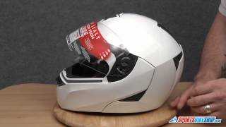 How To Change A Caberg Modus Visor [upl. by Lauritz881]