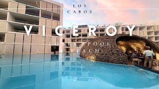 VICEROY Hotel  Lobby Pool and beach Tour  LOS CABOS [upl. by Ecidnarb545]