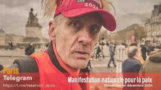 En direct Manifestation nationale pour la paix  Les patriotes partie 2 [upl. by Chiquia887]