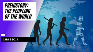 Prehistory The Peopling of the World VideoLessonCh1S1 [upl. by Pallaten212]