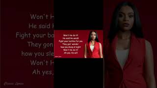 Koryn Hawthorne Wont He Do It Lyric Videokaraoke 🎤 [upl. by Nylirrehs]