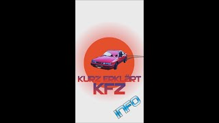 👨‍🏫 Kurz Erklärt 🚗 Info ⚠️ [upl. by Ahael30]