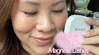 Review Wosado Magnetic Lashes [upl. by Mehta]