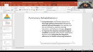 Pulmonary Rehab The Evidence Dr Khurram Khan [upl. by Audi]