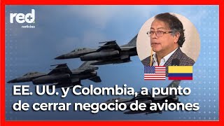 Estados Unidos entrega tentadora oferta de aviones de combate a Colombia que llegarían en 2025 [upl. by Nogam]