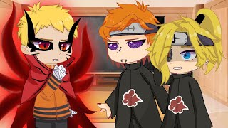 Akatsuki React To Naruto As Hokage  Gacha Club [upl. by Anala367]