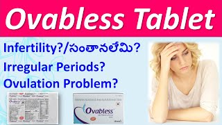 Ovabless Tablet in Telugu  Uses Working Side effects Precautions Composition Cost MRP etc [upl. by Jamilla]