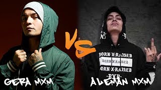 Batallas de Rap Gera Mxm Vs Aleman RAP4LIFE [upl. by Aggappe]