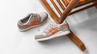 Ronnie Fieg x Asics GelLyte III 07 Remastered quotSuper Orangequot Review amp OnFeet [upl. by Merline822]