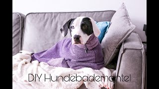 MINAs VLOG  DIY Hundebademantel [upl. by Jaimie835]