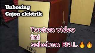 unboxing cajon kajon elektrik ❕❕❗❗🔥🔥 [upl. by Noirb]