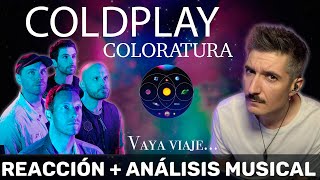 COLDPLAY 💫 COLORATURA Productor musical 🎧 reacciona y analiza [upl. by Tremaine]