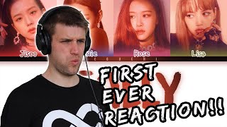 Rapper Reacts to BLACKPINK FIRST REACTION  REALLY Color Coded Lyrics [upl. by Hollie]