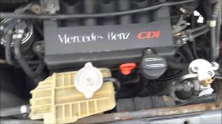 Mercedes Benz Vito 110 Cdi 2002  Start Up Engine Interiors [upl. by Neil799]