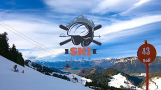 SkiWelt  43 Red Run Soll Hohe Salve Austria [upl. by Kirimia]