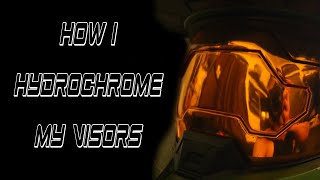 How I Hydrochrome My Visors [upl. by Klug]