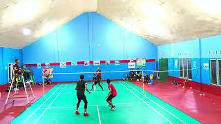 badminton PB Perkasa B Sesi Kamis malam vid 3 [upl. by Ahse]