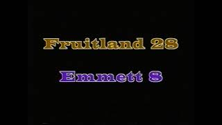 Fruitland Idaho JV 20082009 season Wing T football [upl. by Pudendas]