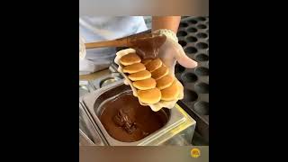 Mini Pancakes 🥞 shorts ytshorts youtubeshorts food pancake [upl. by Cindee786]