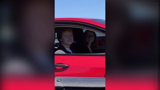 Ginger dude in car singing along with Unwritten FULL SONG  Natasha Bedingfield [upl. by Roane]