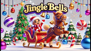 🎅 Jingle Bells  Fun 3D Animated Christmas Song for Kids 🎄 [upl. by Perlis170]