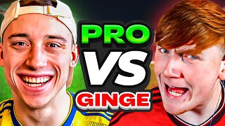 Can AngryGinge beat a PRO with a 30 Headstart [upl. by Petrine]