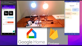 Google Home IoT Control System with ESP32 MQTT MicroPython and Firebase [upl. by Bush181]