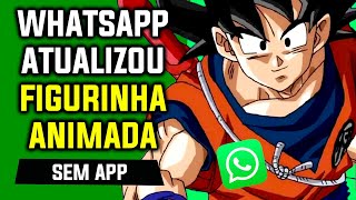 Whatsapp Disponibilizou Mais de 10000 Figurinhas Animadas Sem Sair do App [upl. by Eduj]