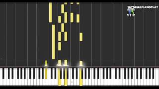 How to play  Arisa quotMeraviglioso amore mioquot Tutorial Piano [upl. by Oirramed]