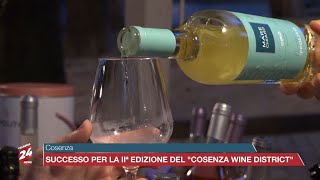 Cosenza Successo per la IIª edizione del quotCosenza Wine Districtquot [upl. by Einahpetse]