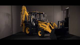 Komatsu WB93R8 Backhoe Loader  Walk Around [upl. by Ronacin833]