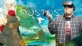 NOSTOS VR  OPEN WORLD MMORPG  Primeros minutos en la Beta [upl. by Buskirk]