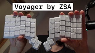 ZSA voyager REVIEW  lightweight and very easy to configure [upl. by Nirb401]