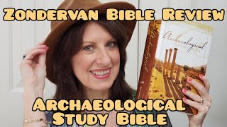 Zondervan NIV Archaeological Study Bible Review [upl. by Ecenahs]