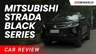 2022 Mitsubishi Strada Athlete 4x4 Black Series Review  ZigwheelsPh [upl. by Annej]