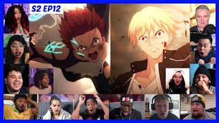 SHIROU VS GILGAMESH  FateStay Night Unlimited Blade Works Season 2 Episode 12 Reaction Mashup [upl. by Azila]