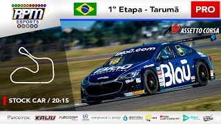 STOCK CAR VIRTUAL  GRID PRO 2015  ETAPA 01  TARUMÃ  ASSETTO CORSA [upl. by Swainson571]