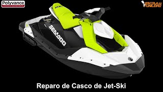 2109 Reparo de Casco de Jet Ski [upl. by Jere]