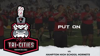 2023 TriCities High School Band  Put On  vs Hampton High School [upl. by Cuttie]