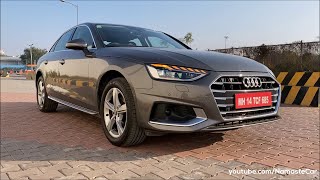 Audi A4 40 TFSI Technology ₹46 lakh  Reallife review [upl. by Jim]