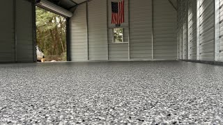 TimeLapse of the Epoxy Floor Process [upl. by Zohar]